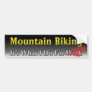 Mountainbiking - Vad jag gör för kul dekal