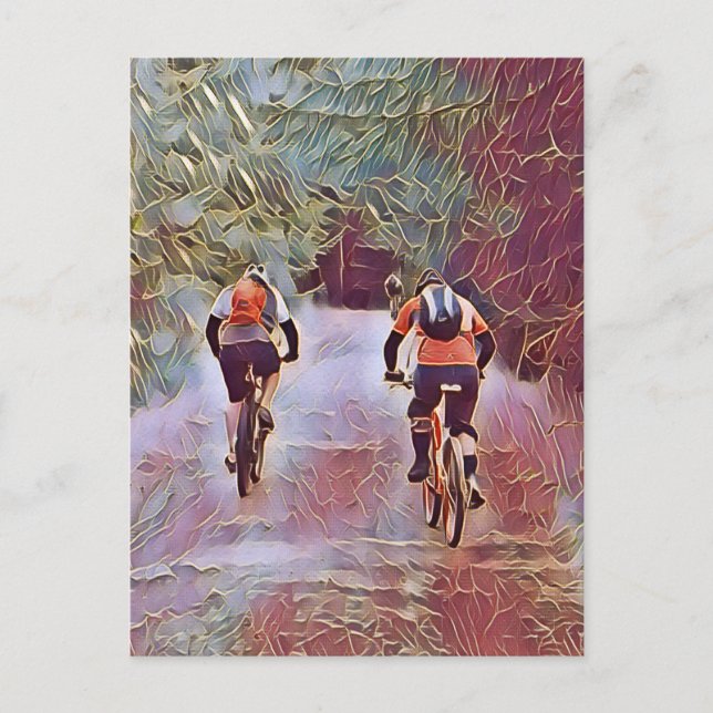 MOUNTAINBIKING VYKORT (Framsida)
