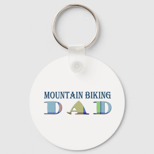MountainBikingPappa Nyckelring (Framsida)