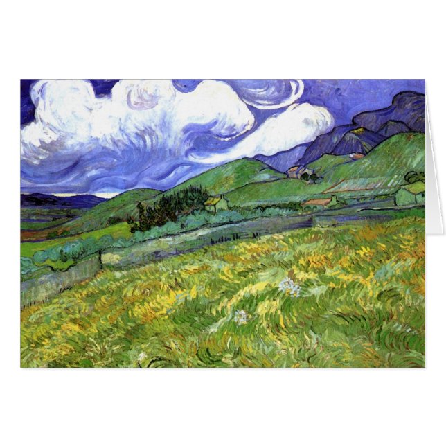 Mountaincape, Vincent van Gogh Hälsningskort (Framsidan Horizontal)
