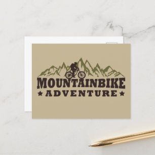 Mountaincycle äventyr helg vykort