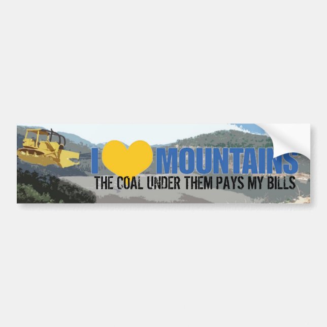 mountaindozer KÄRLEK, KOL UNDER DEM LÖNER M… Bildekal (Framsidan)