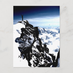 Mountaineer Achievement Snö Winter Vykort