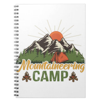Mountaineering camp anteckningsbok