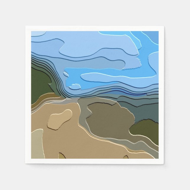 MOUNTAINER PAPPERSSERVETT (Framsidan)