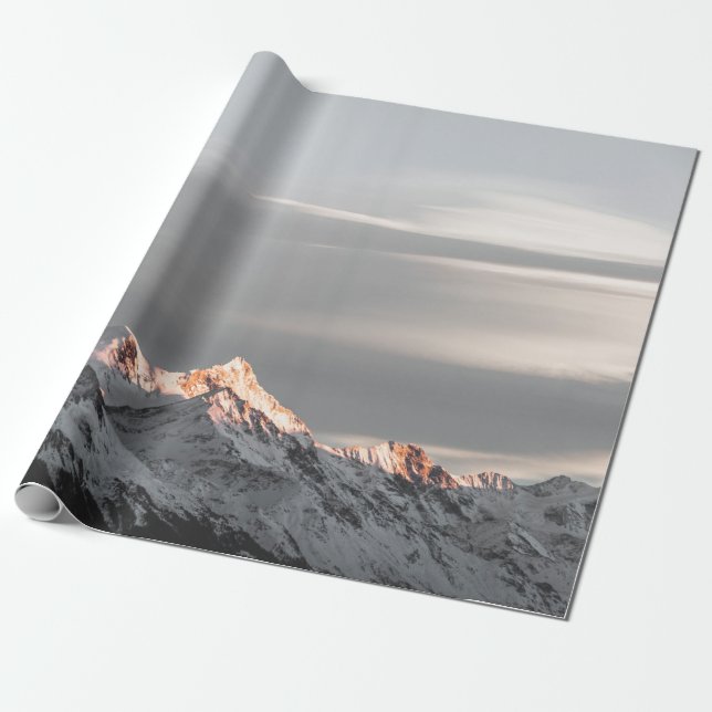 MOUNTAINER SOM OMFATTAS AV SNÖ PRESENTPAPPER (Utrullad)