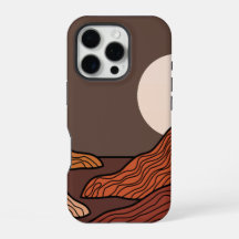 Mountainous Boho Abstrakt iPhone/iPad-fall