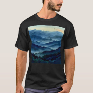 Mountains Active T Shirt