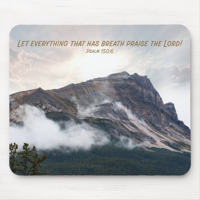 Mountains Computer Mousepad Musmatta (Framsidan)