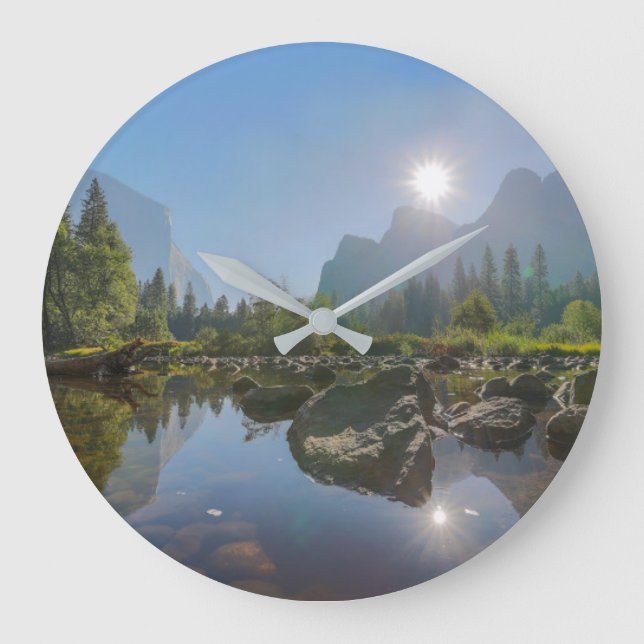 Mountains | El Capitan Yosemite Park, California Stor Klocka (Framsida)