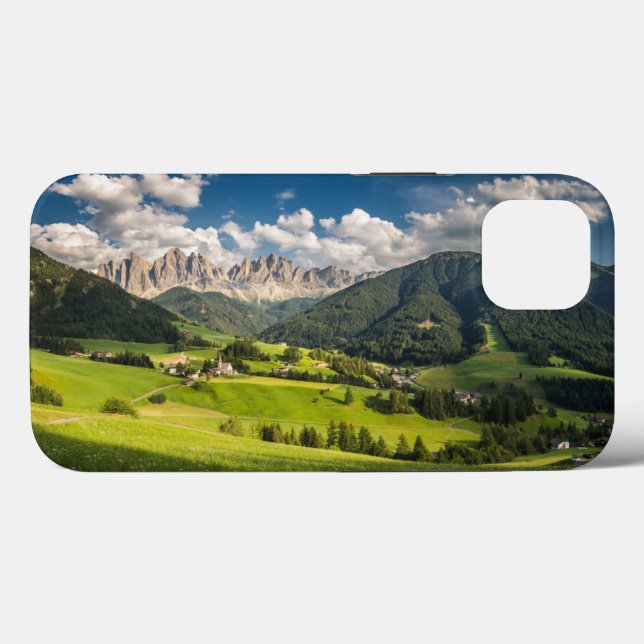 Mountains | Funes Valley, Dolomites, Italy (Baksida (horisontell))