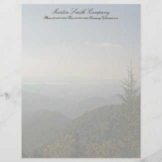 Mountains Professionell Business Letterhead Brevhuvud