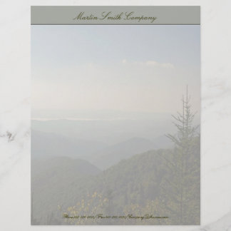 Mountains Professionell Business Letterhead Brevhuvud