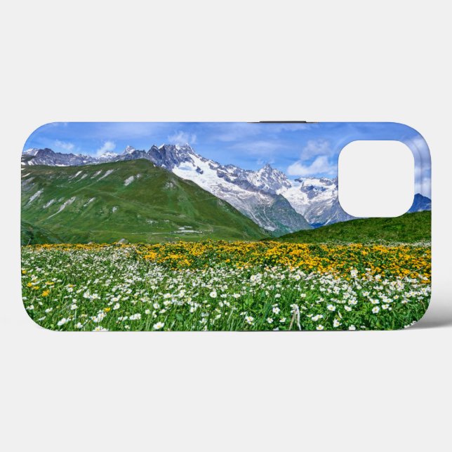 Mountains | Swiss Alps Valley Spring (Baksida (horisontell))