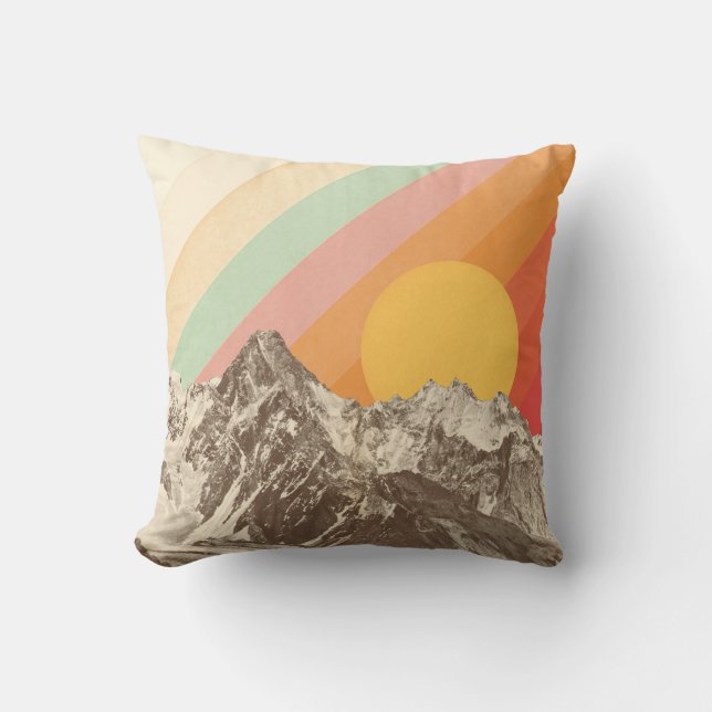 Mountainscape 1% pipe% Florent Bodart Kudde (Framsida)