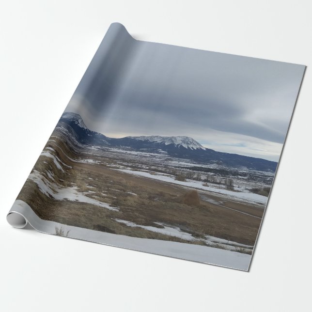 MountainScapes Presentpapper (Utrullad)