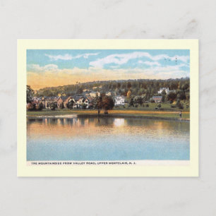 Mountainside from Valley Rd, Montclair, NJ Vintage Vykort