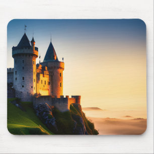 Mountaintop Castle in Mist Musmatta