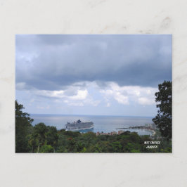 Mountaintop View of MSC in Jamaica Vykort