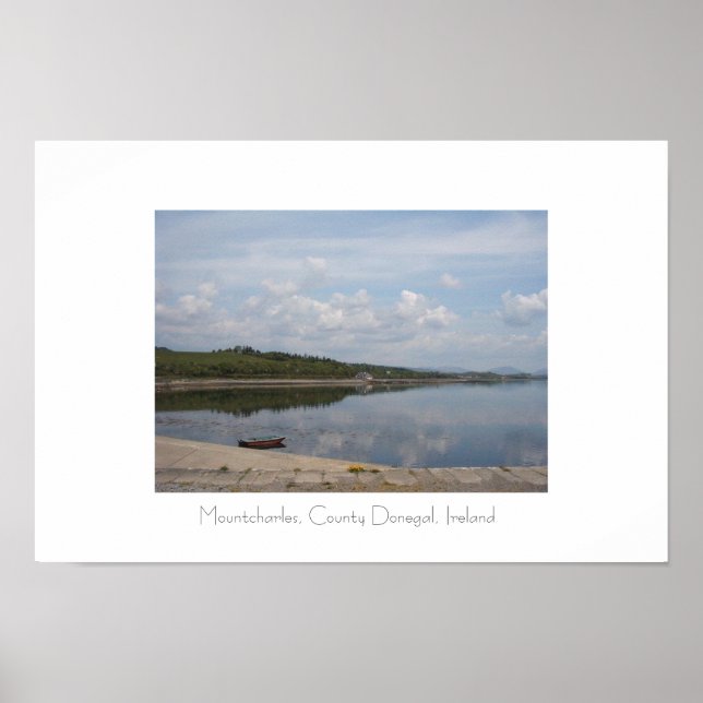 Mountcharles, County Donegal, Irland. Poster (Framsidan)