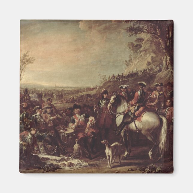 Mounted Dragoons of the Kung Household, 1737 (oi) Magnet (Framsidan)