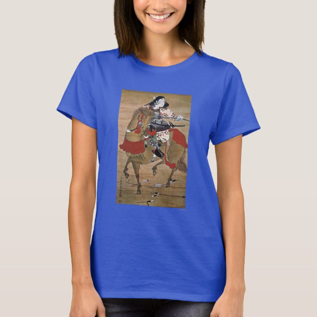 Mounted Samurai T Shirt (Framsida)
