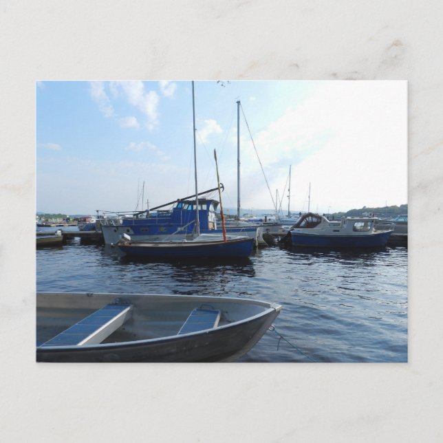 Mountshannon hamn - Irland Vykort (Framsida)