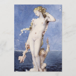 Moureau Aphrodite Birth of Venus Inbjudningar