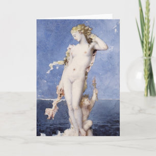 Moureau Aphrodite Birth of Venus Kort