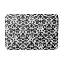 Mourish Damask Big Mönster Black on White
