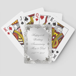 Mourish Diamond Bröllop-årsdagen Casinokort