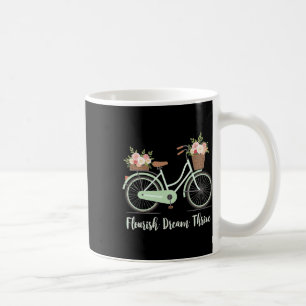 Mourish Dream Thrive Blommigt Bike Subtle 8647 Tru Kaffemugg
