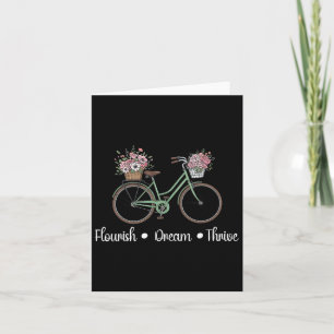 Mourish Dream Thrive Blommigt Bike Subtle 8647 Tru Kort