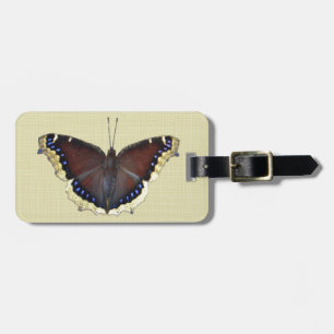 Mourning Cloak Butterfly - Nymphalis antiopa Bagagebricka