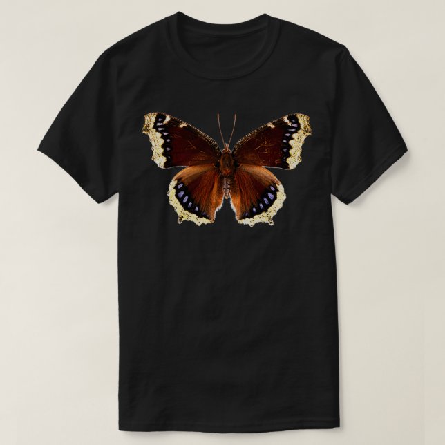 Mourning Cloak Butterfly Nymphalis antiopa T Shirt (Design framsida)