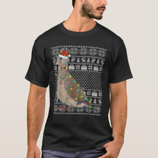 Mourning Dove Bird Älskare Santa Ugly Mourning Dov T Shirt