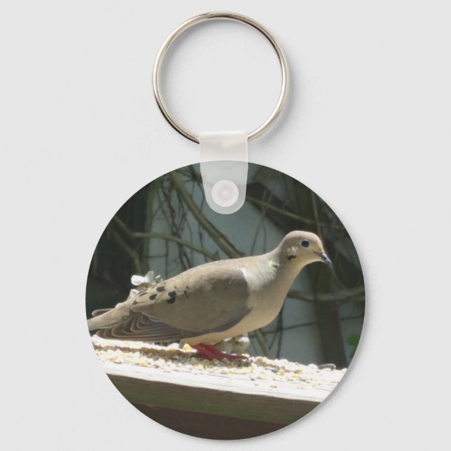 Mourning Dove Nyckelring (Framsida)
