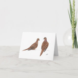 Mourning Doves Anteckningskort