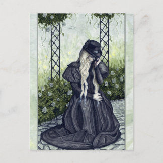 Mourning Garden-vykort Vykort