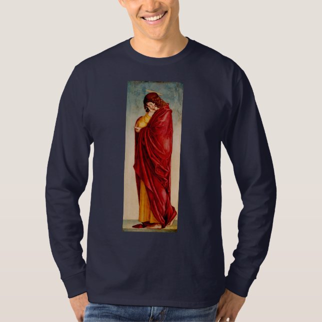 Mourning Saint John av Andrea da Murano T Shirt (Framsida)