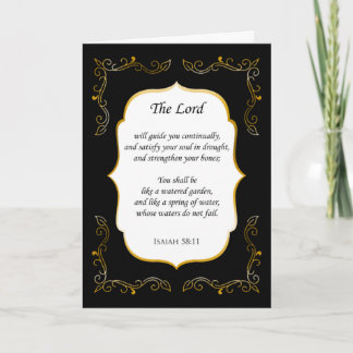 Mourouragement Bible Verse Sympathy Card Tack Kort