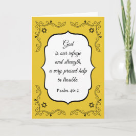 Mourouragement Bible Verse Sympathy Card Tack Kort