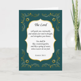 Mourouragement Bible Verse Sympathy Card Tack Kort