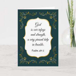 Mourouragement Bible Verse Sympathy Card Tack Kort