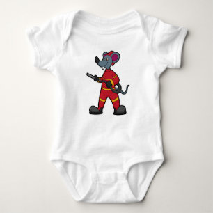 Mouse as Firefighter with Hose T Shirt