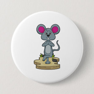 Mouse at Yoga Fitness Knapp