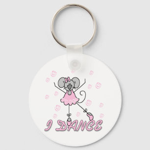 Mouse Ballet I Dance Nyckelring