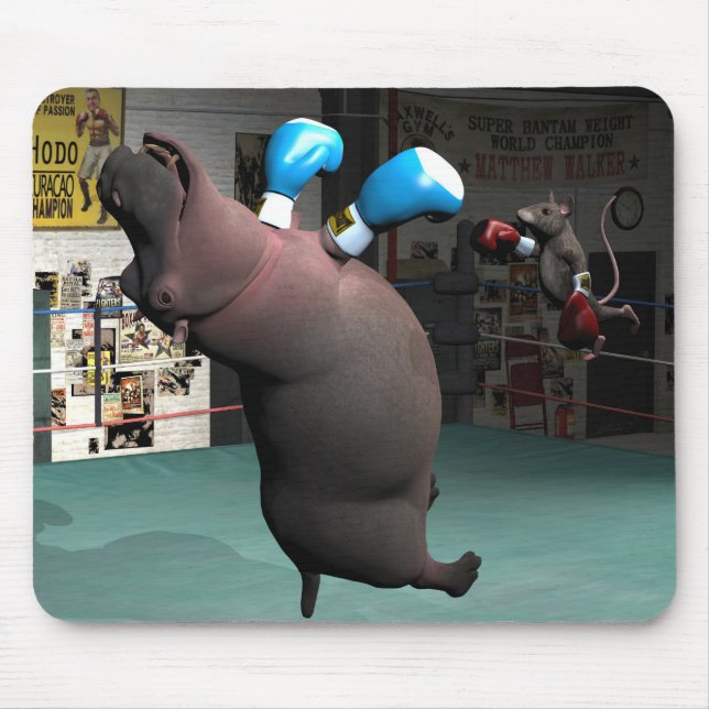 Mouse Beats Hippo KO Musmatta (Framsidan)