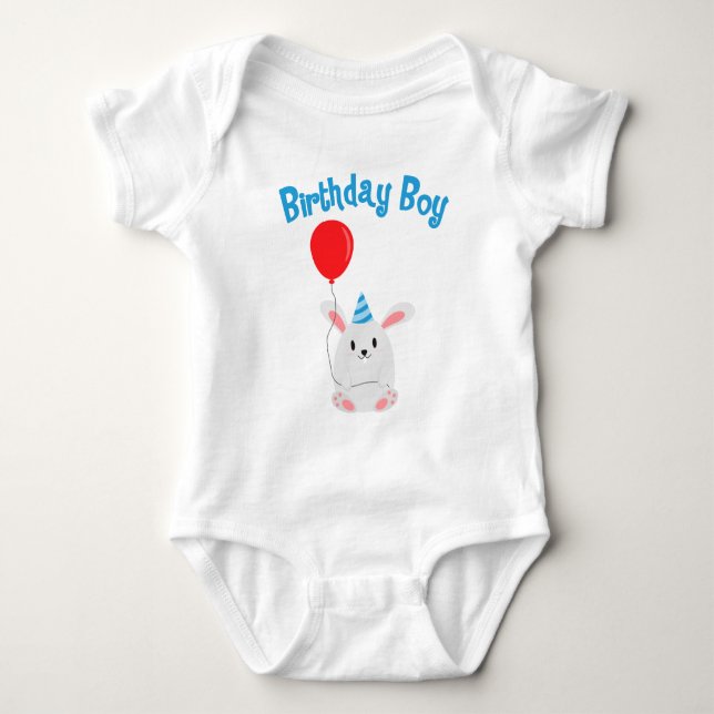 Mouse Birthday Boy T-shirt (Framsida)