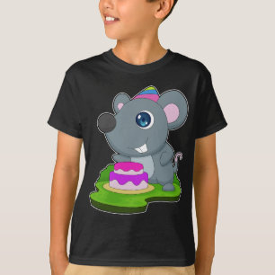 Mouse Birthday Cake T Shirt
